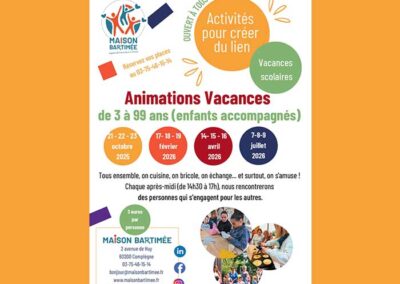 Anim Vacances 2025 2026 Rectangle