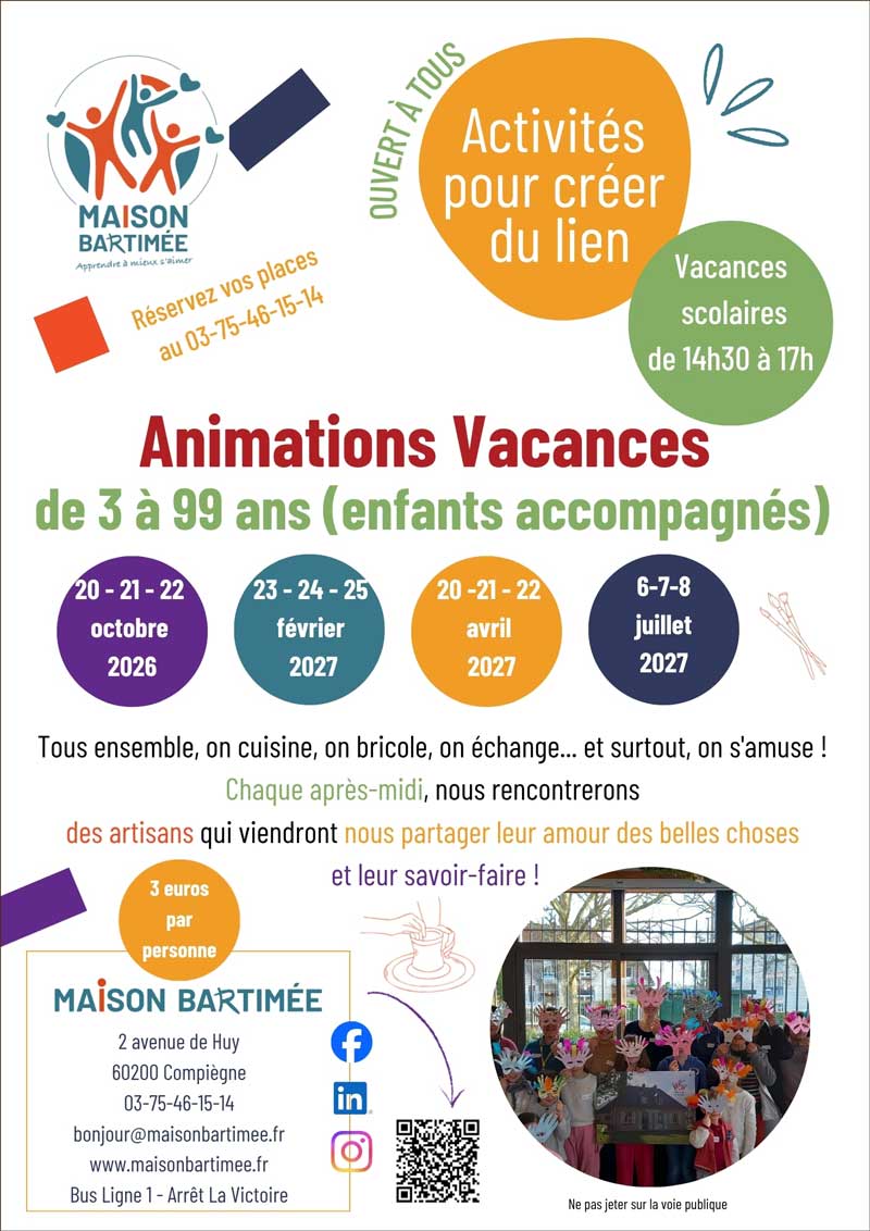 Animations Vacances